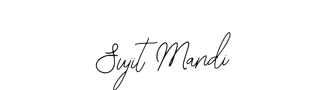 Use a signature maker to create a handwritten signature online. With this signature software, you can design (Bearetta-2O07w) your own signature for name Sujit Mandi. Sujit Mandi signature style 12 images and pictures png