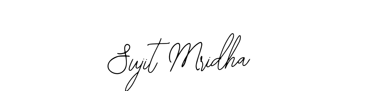 Make a beautiful signature design for name Sujit Mridha. With this signature (Bearetta-2O07w) style, you can create a handwritten signature for free. Sujit Mridha signature style 12 images and pictures png