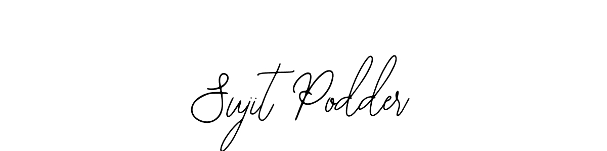 Design your own signature with our free online signature maker. With this signature software, you can create a handwritten (Bearetta-2O07w) signature for name Sujit Podder. Sujit Podder signature style 12 images and pictures png
