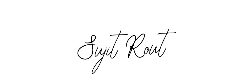 Sujit Rout stylish signature style. Best Handwritten Sign (Bearetta-2O07w) for my name. Handwritten Signature Collection Ideas for my name Sujit Rout. Sujit Rout signature style 12 images and pictures png