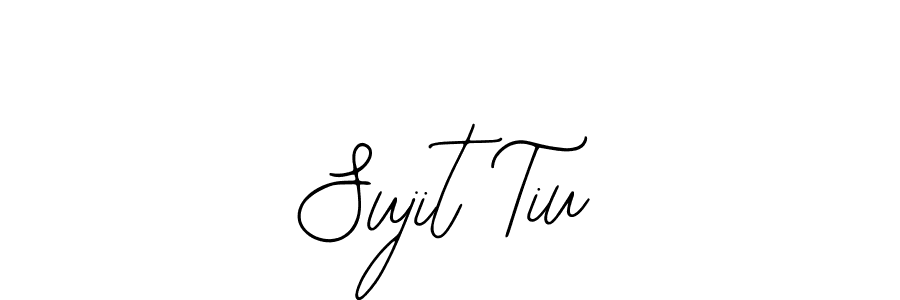 Design your own signature with our free online signature maker. With this signature software, you can create a handwritten (Bearetta-2O07w) signature for name Sujit Tiu. Sujit Tiu signature style 12 images and pictures png
