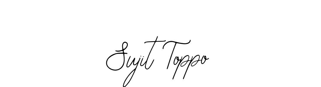 Also You can easily find your signature by using the search form. We will create Sujit Toppo name handwritten signature images for you free of cost using Bearetta-2O07w sign style. Sujit Toppo signature style 12 images and pictures png