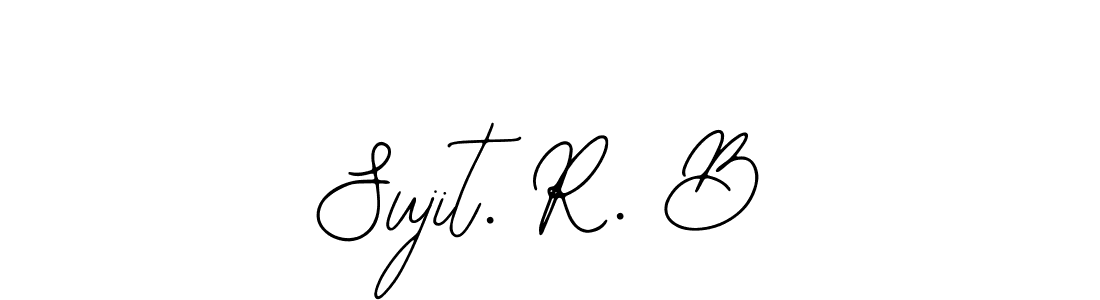 Design your own signature with our free online signature maker. With this signature software, you can create a handwritten (Bearetta-2O07w) signature for name Sujit. R. B. Sujit. R. B signature style 12 images and pictures png