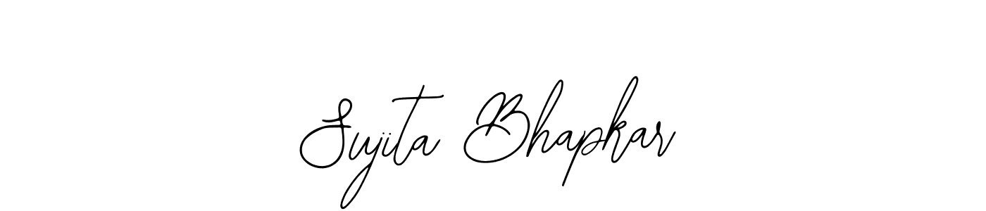 if you are searching for the best signature style for your name Sujita Bhapkar. so please give up your signature search. here we have designed multiple signature styles  using Bearetta-2O07w. Sujita Bhapkar signature style 12 images and pictures png