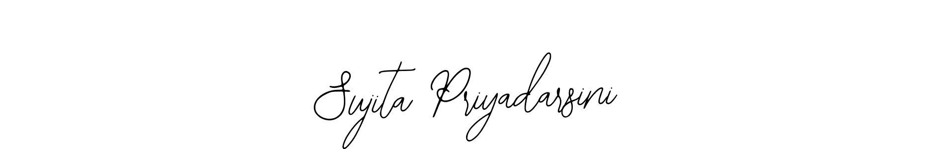 Bearetta-2O07w is a professional signature style that is perfect for those who want to add a touch of class to their signature. It is also a great choice for those who want to make their signature more unique. Get Sujita Priyadarsini name to fancy signature for free. Sujita Priyadarsini signature style 12 images and pictures png