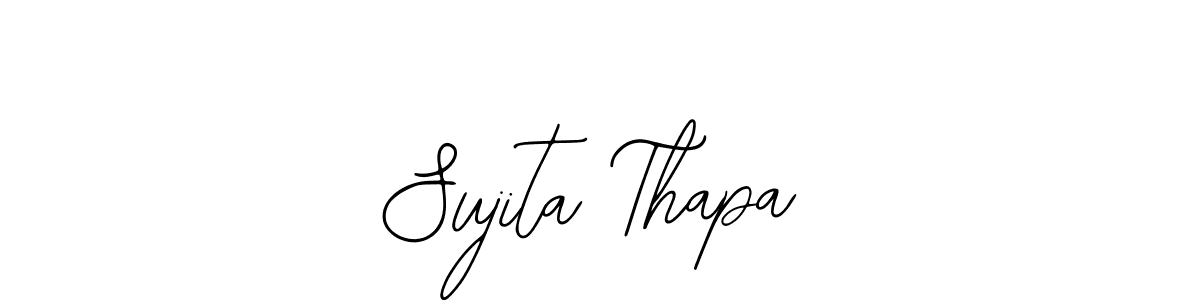 Similarly Bearetta-2O07w is the best handwritten signature design. Signature creator online .You can use it as an online autograph creator for name Sujita Thapa. Sujita Thapa signature style 12 images and pictures png