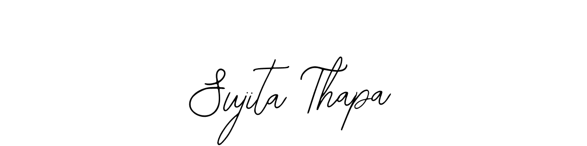 See photos of Sujita Thapa official signature by Spectra . Check more albums & portfolios. Read reviews & check more about Bearetta-2O07w font. Sujita Thapa signature style 12 images and pictures png
