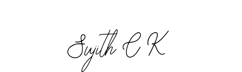 Make a beautiful signature design for name Sujith C K. Use this online signature maker to create a handwritten signature for free. Sujith C K signature style 12 images and pictures png