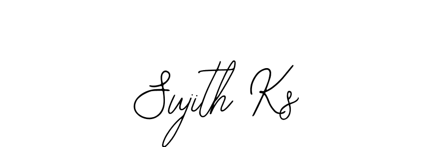 Similarly Bearetta-2O07w is the best handwritten signature design. Signature creator online .You can use it as an online autograph creator for name Sujith Ks. Sujith Ks signature style 12 images and pictures png