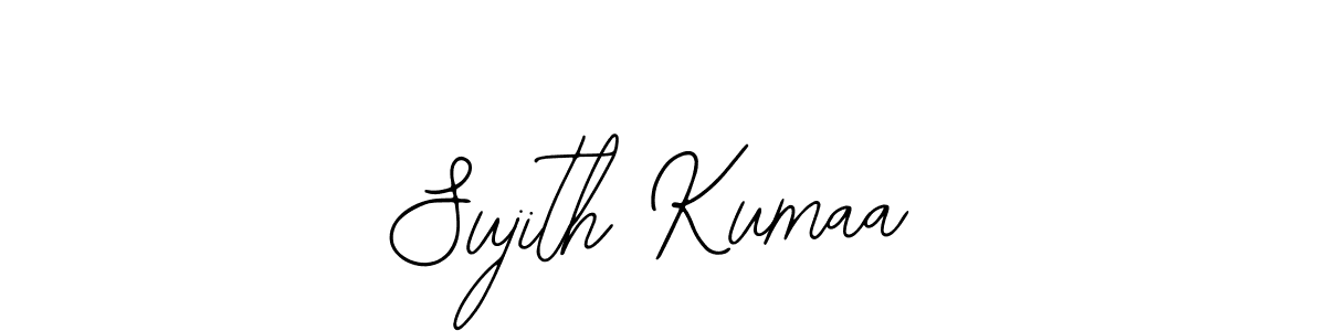 Use a signature maker to create a handwritten signature online. With this signature software, you can design (Bearetta-2O07w) your own signature for name Sujith Kumaa. Sujith Kumaa signature style 12 images and pictures png