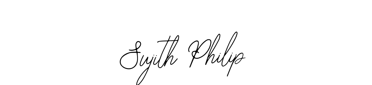 Use a signature maker to create a handwritten signature online. With this signature software, you can design (Bearetta-2O07w) your own signature for name Sujith Philip. Sujith Philip signature style 12 images and pictures png