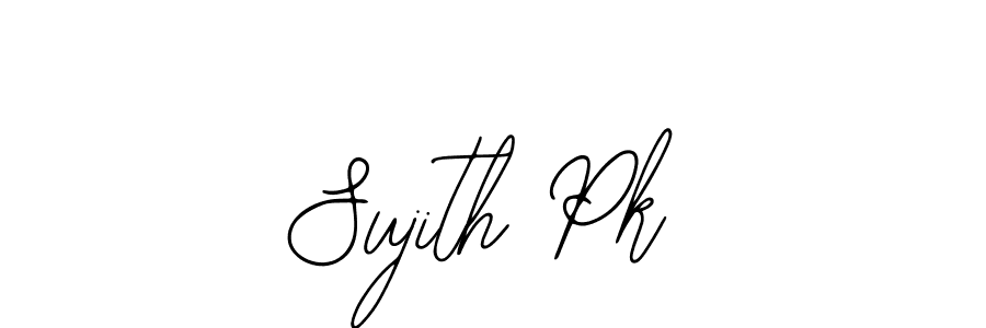 Design your own signature with our free online signature maker. With this signature software, you can create a handwritten (Bearetta-2O07w) signature for name Sujith Pk. Sujith Pk signature style 12 images and pictures png