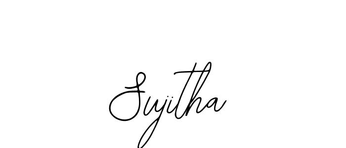 How to make Sujitha signature? Bearetta-2O07w is a professional autograph style. Create handwritten signature for Sujitha name. Sujitha signature style 12 images and pictures png