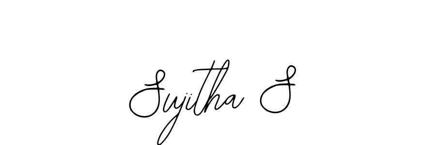 Make a beautiful signature design for name Sujitha S. Use this online signature maker to create a handwritten signature for free. Sujitha S signature style 12 images and pictures png