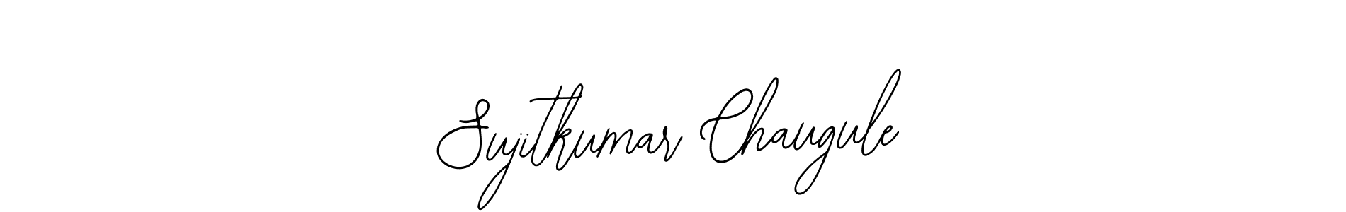 You should practise on your own different ways (Bearetta-2O07w) to write your name (Sujitkumar Chaugule) in signature. don't let someone else do it for you. Sujitkumar Chaugule signature style 12 images and pictures png