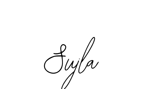 How to Draw Sujla signature style? Bearetta-2O07w is a latest design signature styles for name Sujla. Sujla signature style 12 images and pictures png