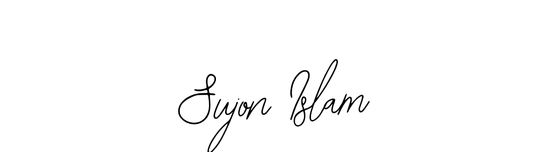 Sujon Islam stylish signature style. Best Handwritten Sign (Bearetta-2O07w) for my name. Handwritten Signature Collection Ideas for my name Sujon Islam. Sujon Islam signature style 12 images and pictures png