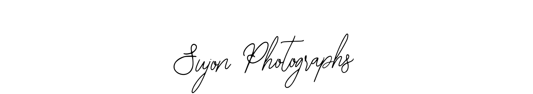 Similarly Bearetta-2O07w is the best handwritten signature design. Signature creator online .You can use it as an online autograph creator for name Sujon Photographs. Sujon Photographs signature style 12 images and pictures png