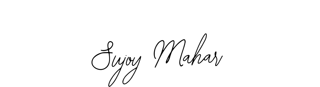 Use a signature maker to create a handwritten signature online. With this signature software, you can design (Bearetta-2O07w) your own signature for name Sujoy Mahar. Sujoy Mahar signature style 12 images and pictures png