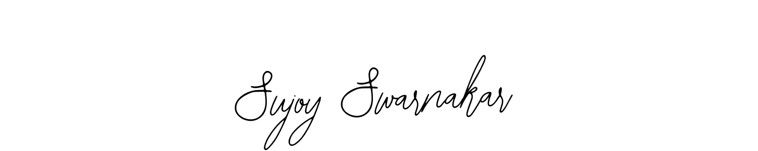 Make a short Sujoy Swarnakar signature style. Manage your documents anywhere anytime using Bearetta-2O07w. Create and add eSignatures, submit forms, share and send files easily. Sujoy Swarnakar signature style 12 images and pictures png