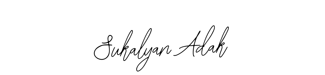 Sukalyan Adak stylish signature style. Best Handwritten Sign (Bearetta-2O07w) for my name. Handwritten Signature Collection Ideas for my name Sukalyan Adak. Sukalyan Adak signature style 12 images and pictures png