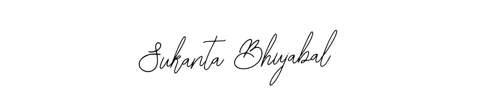 You should practise on your own different ways (Bearetta-2O07w) to write your name (Sukanta Bhujabal) in signature. don't let someone else do it for you. Sukanta Bhujabal signature style 12 images and pictures png
