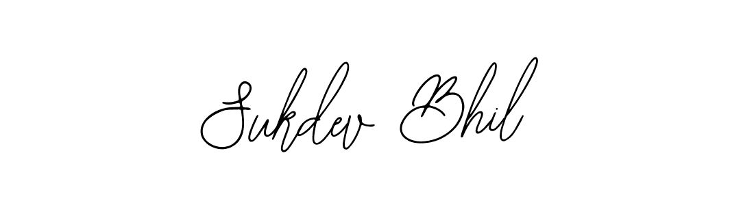 You should practise on your own different ways (Bearetta-2O07w) to write your name (Sukdev Bhil) in signature. don't let someone else do it for you. Sukdev Bhil signature style 12 images and pictures png