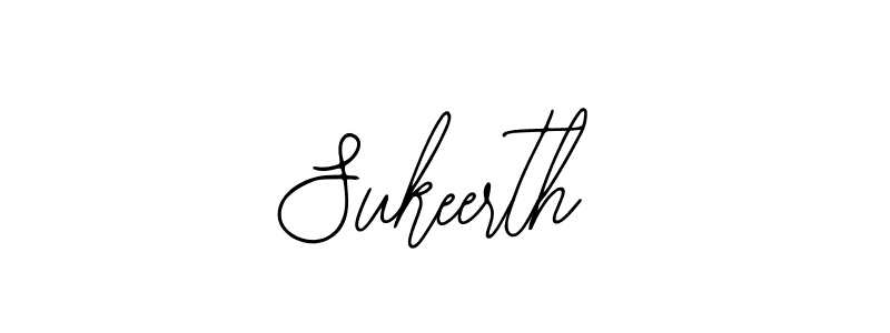 Sukeerth stylish signature style. Best Handwritten Sign (Bearetta-2O07w) for my name. Handwritten Signature Collection Ideas for my name Sukeerth. Sukeerth signature style 12 images and pictures png