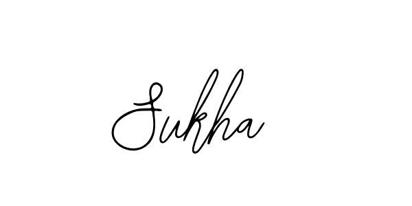 How to make Sukha  signature? Bearetta-2O07w is a professional autograph style. Create handwritten signature for Sukha  name. Sukha  signature style 12 images and pictures png