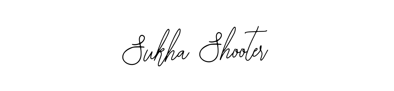 if you are searching for the best signature style for your name Sukha Shooter. so please give up your signature search. here we have designed multiple signature styles  using Bearetta-2O07w. Sukha Shooter signature style 12 images and pictures png