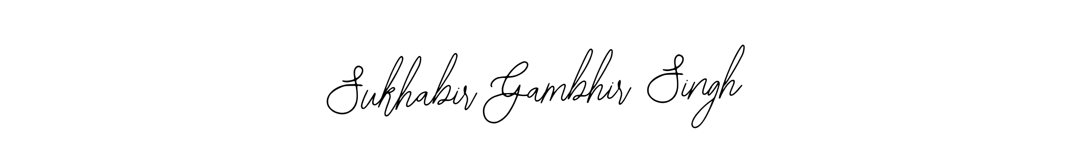 Also You can easily find your signature by using the search form. We will create Sukhabir Gambhir Singh name handwritten signature images for you free of cost using Bearetta-2O07w sign style. Sukhabir Gambhir Singh signature style 12 images and pictures png