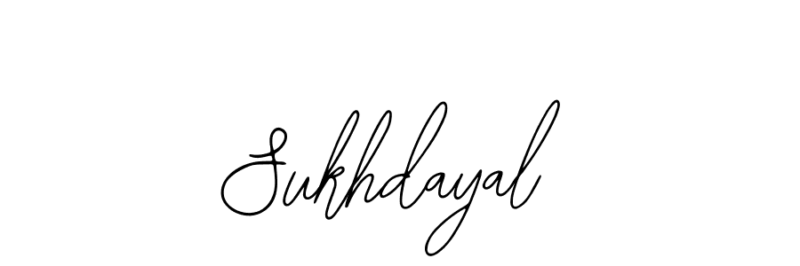 Also You can easily find your signature by using the search form. We will create Sukhdayal name handwritten signature images for you free of cost using Bearetta-2O07w sign style. Sukhdayal signature style 12 images and pictures png