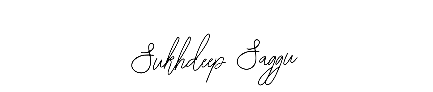 Use a signature maker to create a handwritten signature online. With this signature software, you can design (Bearetta-2O07w) your own signature for name Sukhdeep Saggu. Sukhdeep Saggu signature style 12 images and pictures png