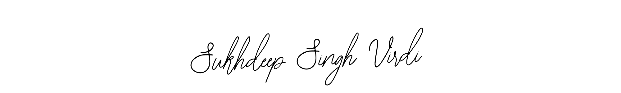 Also You can easily find your signature by using the search form. We will create Sukhdeep Singh Virdi name handwritten signature images for you free of cost using Bearetta-2O07w sign style. Sukhdeep Singh Virdi signature style 12 images and pictures png