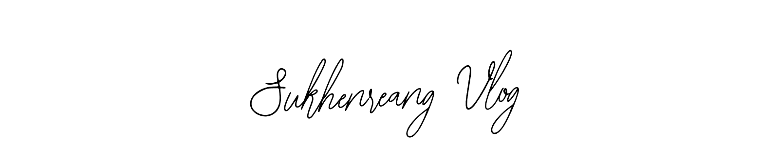 Sukhenreang Vlog stylish signature style. Best Handwritten Sign (Bearetta-2O07w) for my name. Handwritten Signature Collection Ideas for my name Sukhenreang Vlog. Sukhenreang Vlog signature style 12 images and pictures png