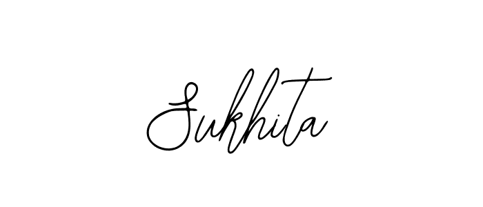 Use a signature maker to create a handwritten signature online. With this signature software, you can design (Bearetta-2O07w) your own signature for name Sukhita. Sukhita signature style 12 images and pictures png