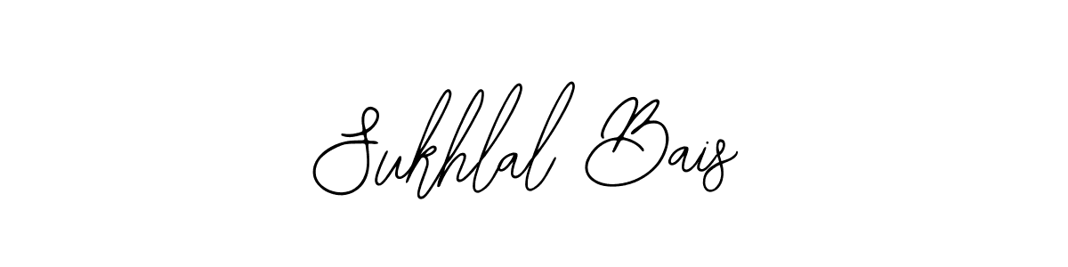 How to Draw Sukhlal Bais signature style? Bearetta-2O07w is a latest design signature styles for name Sukhlal Bais. Sukhlal Bais signature style 12 images and pictures png