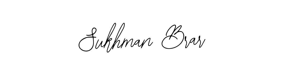 See photos of Sukhman Brar official signature by Spectra . Check more albums & portfolios. Read reviews & check more about Bearetta-2O07w font. Sukhman Brar signature style 12 images and pictures png