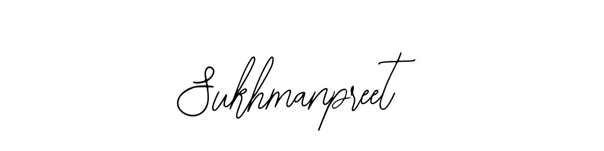 Sukhmanpreet stylish signature style. Best Handwritten Sign (Bearetta-2O07w) for my name. Handwritten Signature Collection Ideas for my name Sukhmanpreet. Sukhmanpreet signature style 12 images and pictures png