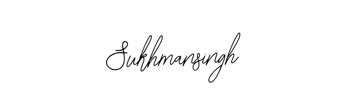 Sukhmansingh stylish signature style. Best Handwritten Sign (Bearetta-2O07w) for my name. Handwritten Signature Collection Ideas for my name Sukhmansingh. Sukhmansingh signature style 12 images and pictures png