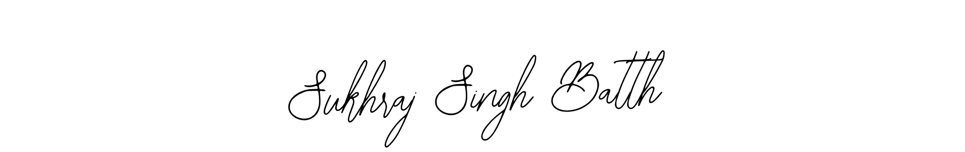Create a beautiful signature design for name Sukhraj Singh Batth. With this signature (Bearetta-2O07w) fonts, you can make a handwritten signature for free. Sukhraj Singh Batth signature style 12 images and pictures png