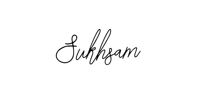 Similarly Bearetta-2O07w is the best handwritten signature design. Signature creator online .You can use it as an online autograph creator for name Sukhsam. Sukhsam signature style 12 images and pictures png