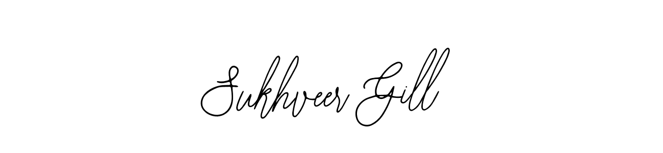 Sukhveer Gill stylish signature style. Best Handwritten Sign (Bearetta-2O07w) for my name. Handwritten Signature Collection Ideas for my name Sukhveer Gill. Sukhveer Gill signature style 12 images and pictures png