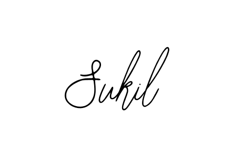 Similarly Bearetta-2O07w is the best handwritten signature design. Signature creator online .You can use it as an online autograph creator for name Sukil. Sukil signature style 12 images and pictures png