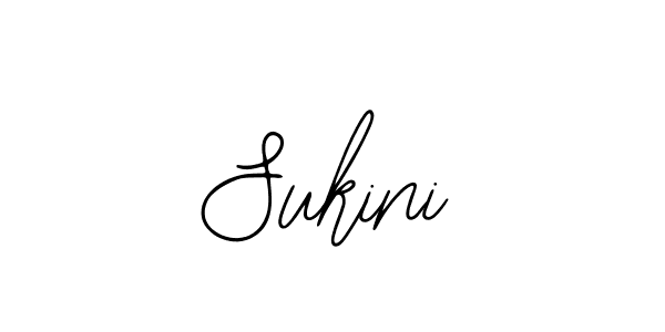 Design your own signature with our free online signature maker. With this signature software, you can create a handwritten (Bearetta-2O07w) signature for name Sukini. Sukini signature style 12 images and pictures png
