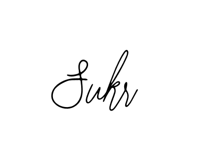 Use a signature maker to create a handwritten signature online. With this signature software, you can design (Bearetta-2O07w) your own signature for name Sukr. Sukr signature style 12 images and pictures png