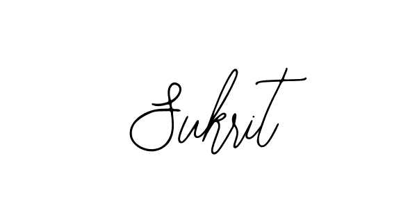 Sukrit stylish signature style. Best Handwritten Sign (Bearetta-2O07w) for my name. Handwritten Signature Collection Ideas for my name Sukrit. Sukrit signature style 12 images and pictures png
