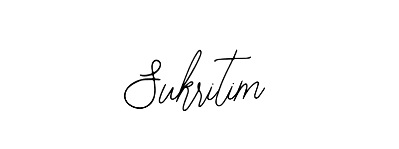 How to make Sukritim signature? Bearetta-2O07w is a professional autograph style. Create handwritten signature for Sukritim name. Sukritim signature style 12 images and pictures png