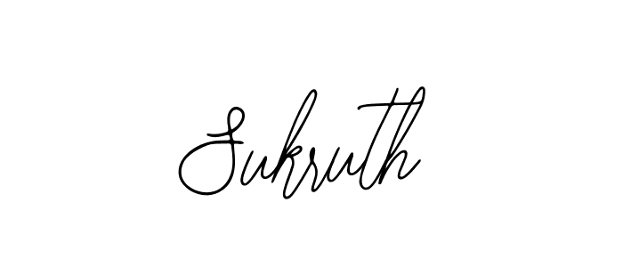 The best way (Bearetta-2O07w) to make a short signature is to pick only two or three words in your name. The name Sukruth include a total of six letters. For converting this name. Sukruth signature style 12 images and pictures png