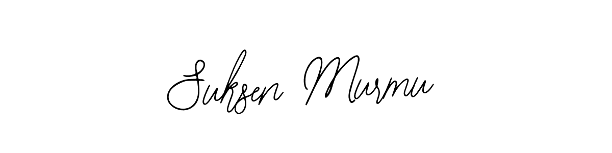 How to make Suksen Murmu signature? Bearetta-2O07w is a professional autograph style. Create handwritten signature for Suksen Murmu name. Suksen Murmu signature style 12 images and pictures png